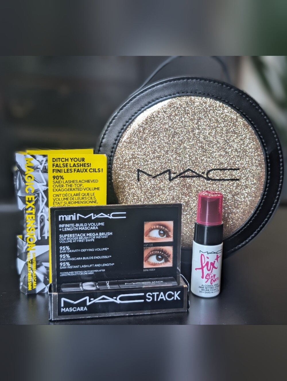 MAC Cosmetic Bag & Deluxe Samples